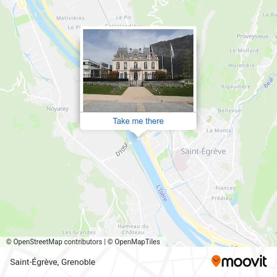 Saint-Égrève map