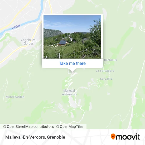 Malleval-En-Vercors map