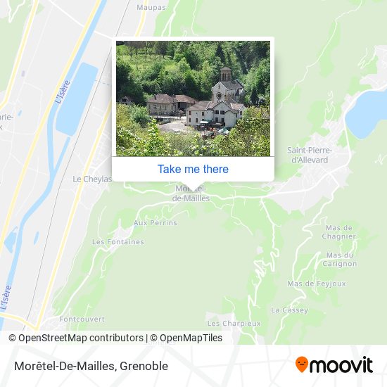 Morêtel-De-Mailles map