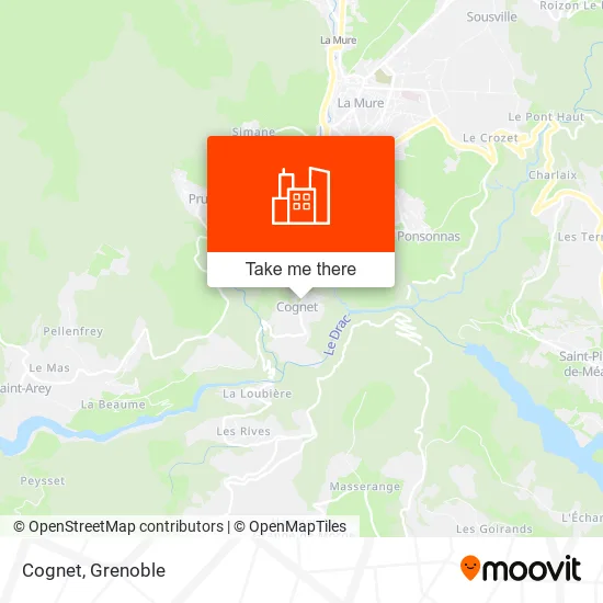 Cognet map