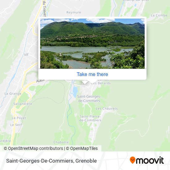 Saint-Georges-De-Commiers map