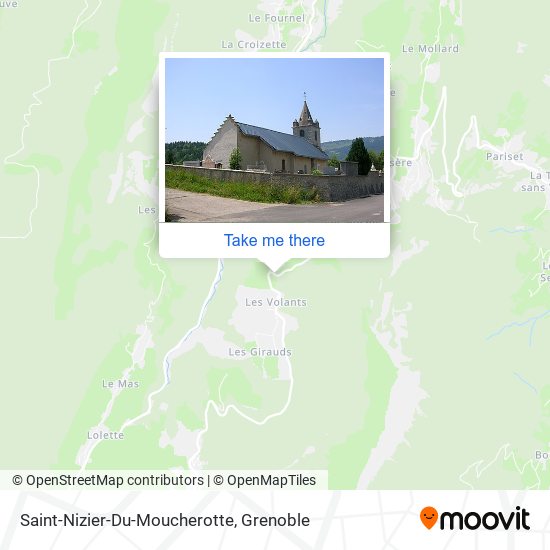 Saint-Nizier-Du-Moucherotte map