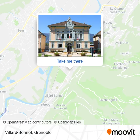 Villard-Bonnot map