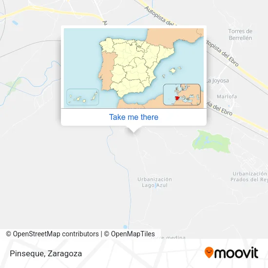 Pinseque map