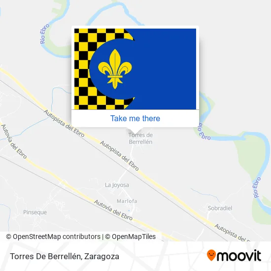 Torres De Berrellén map