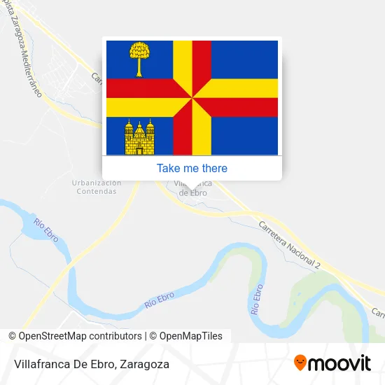 Villafranca De Ebro map
