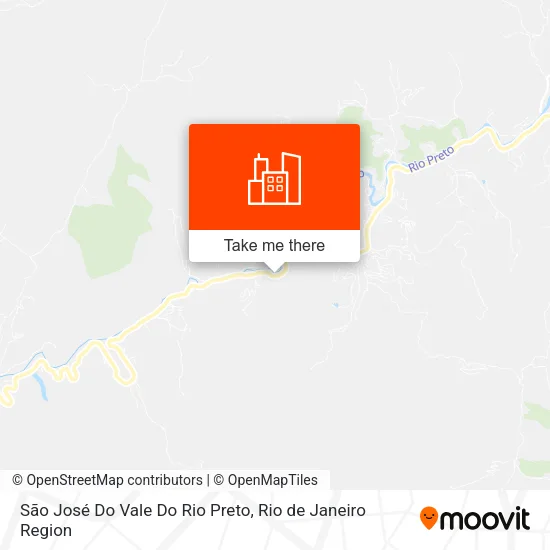 São José Do Vale Do Rio Preto map