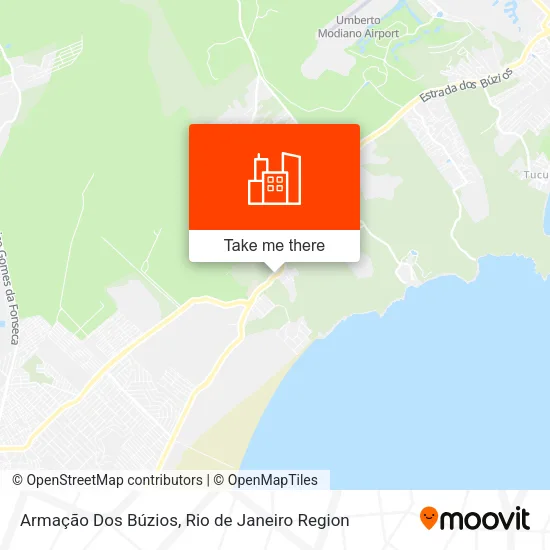 Armação Dos Búzios map