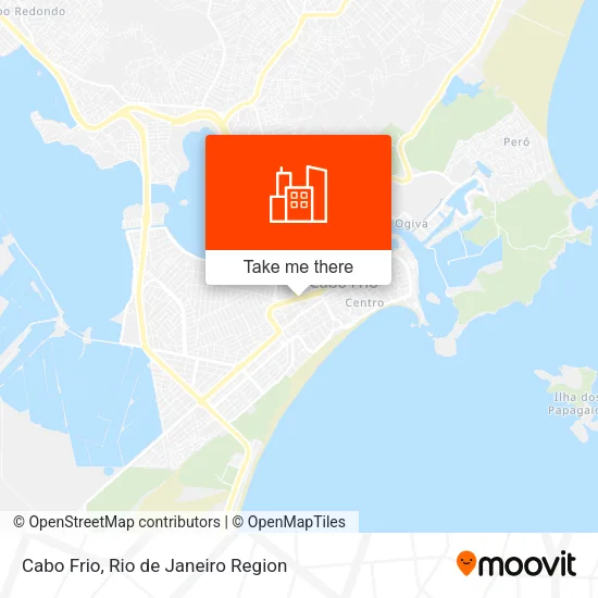 Cabo Frio map