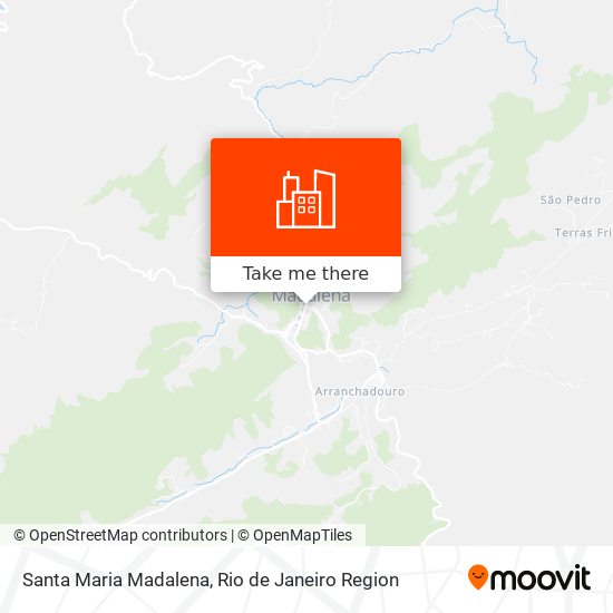 Santa Maria Madalena map