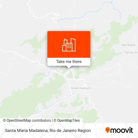 Santa Maria Madalena map
