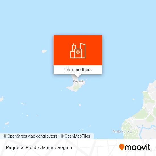 Paquetá map