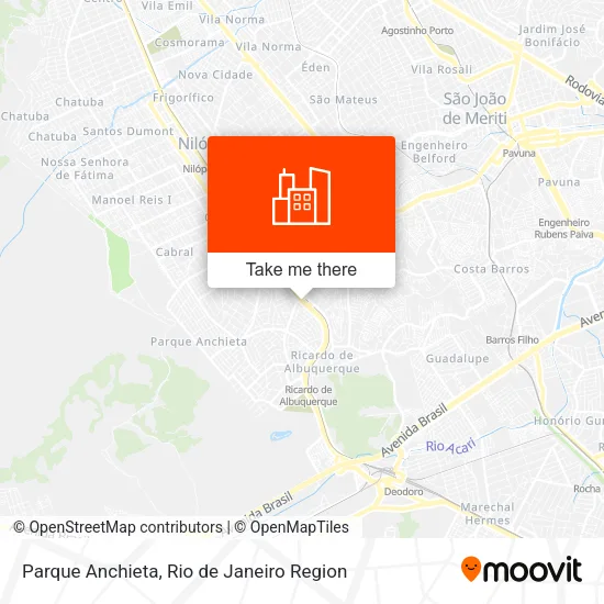 Parque Anchieta map