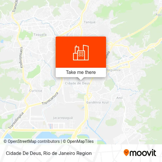 Cidade De Deus map