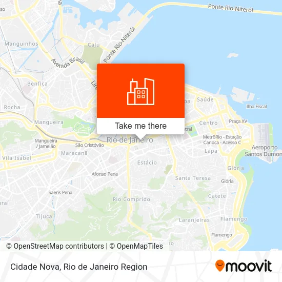Cidade Nova map