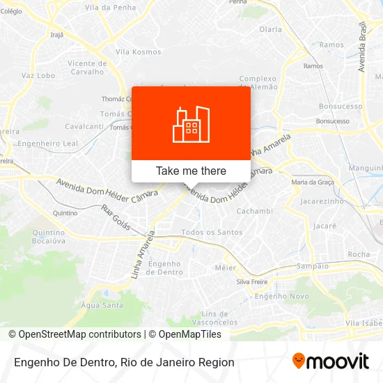 Engenho De Dentro map