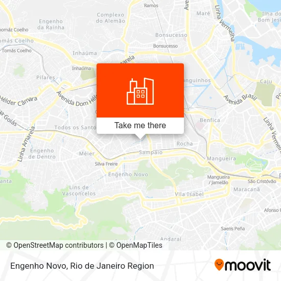 Engenho Novo map