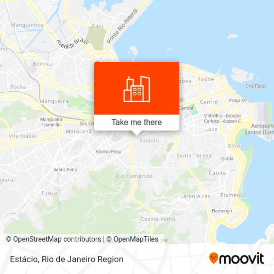 Estácio map