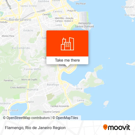 Flamengo map