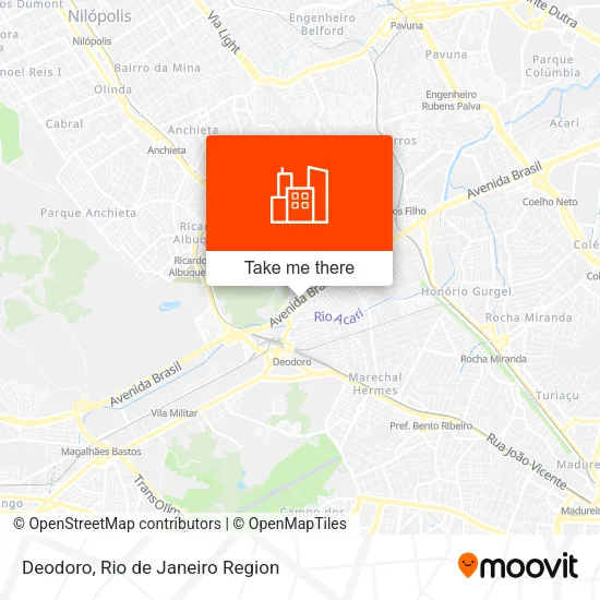 Deodoro map