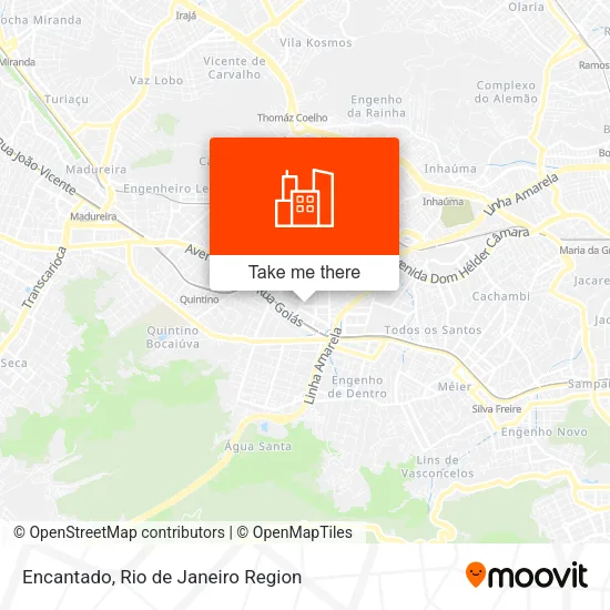 Encantado map