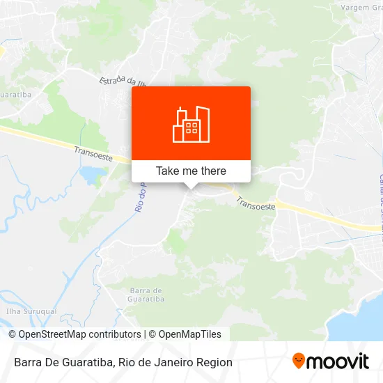 Barra De Guaratiba map