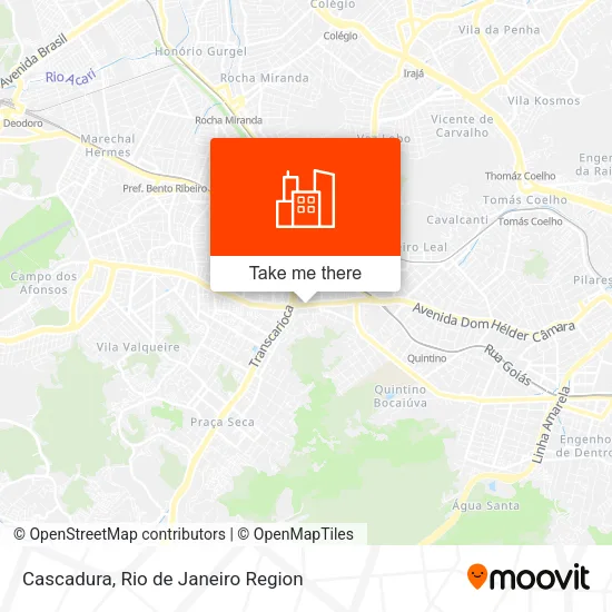 Cascadura map