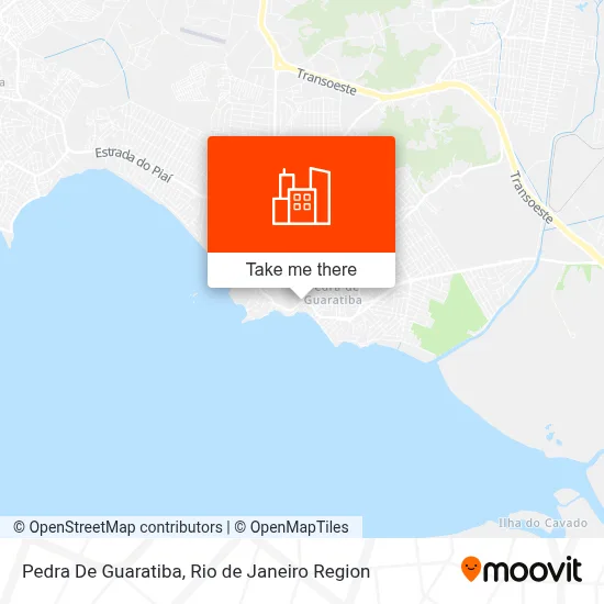 Pedra De Guaratiba map