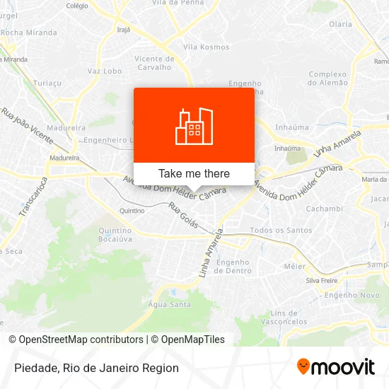 Piedade map