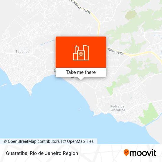 Guaratiba map