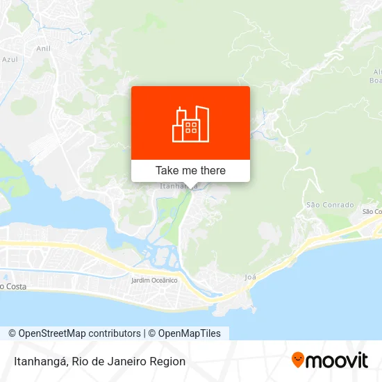 Itanhangá map