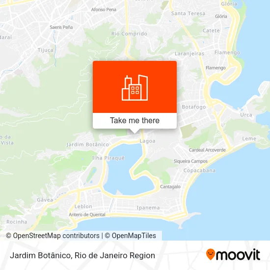 Jardim Botânico map