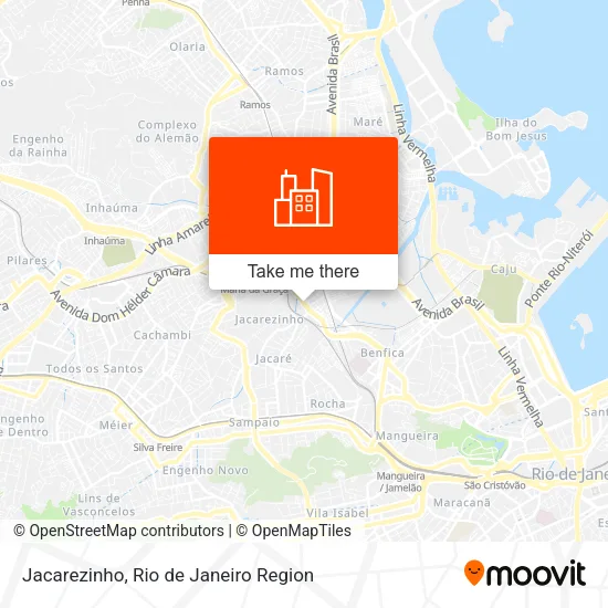 Jacarezinho map
