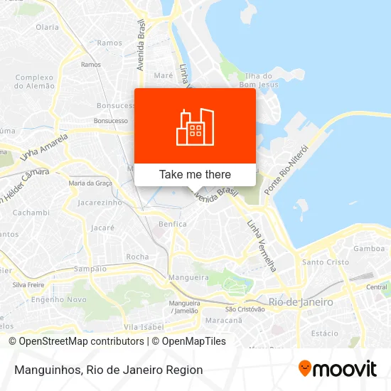 Manguinhos map