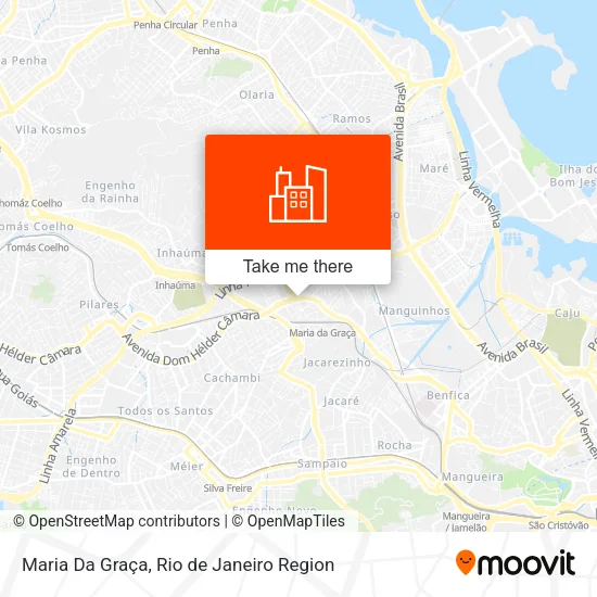 Maria Da Graça map
