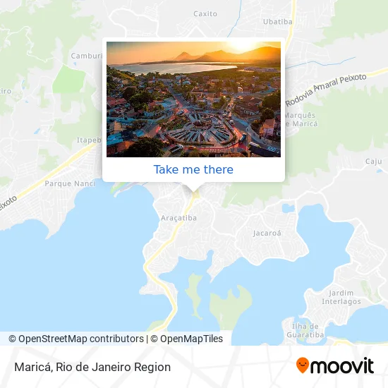 Maricá map