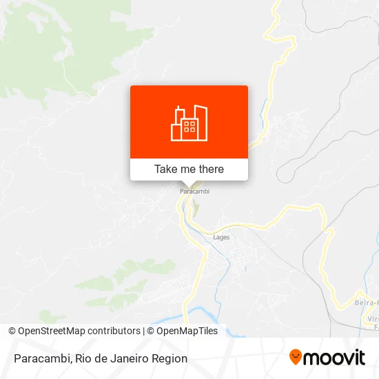 Paracambi map