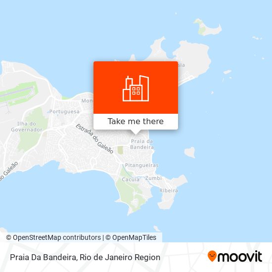 Praia Da Bandeira map