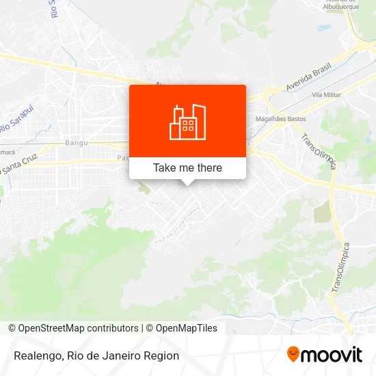 Realengo map
