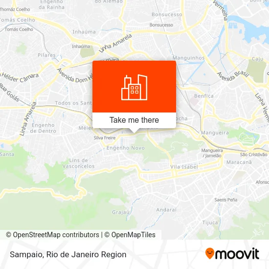 Sampaio map