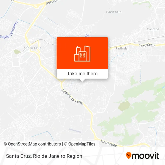 Santa Cruz map