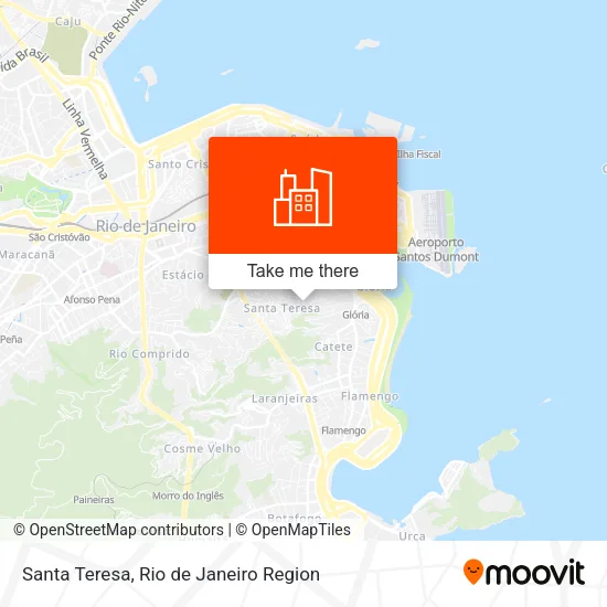 Santa Teresa map