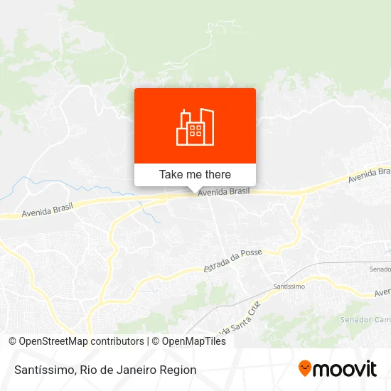Santíssimo map