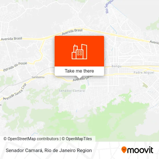 Senador Camará map