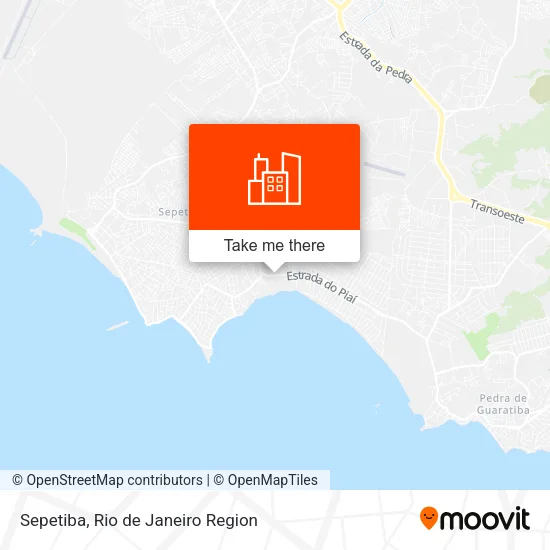 Sepetiba map