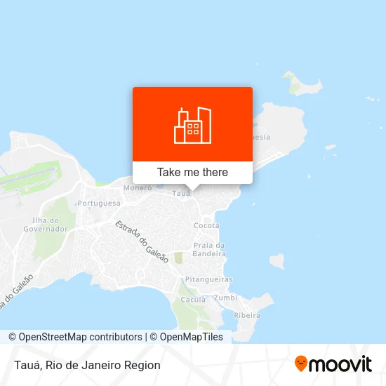Tauá map
