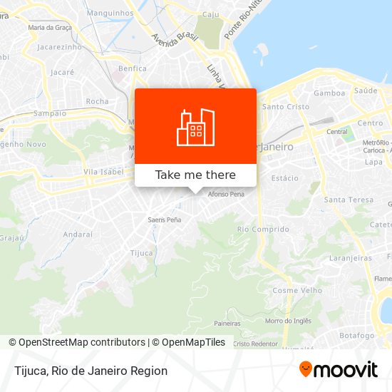 Tijuca map