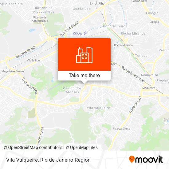 Vila Valqueire map