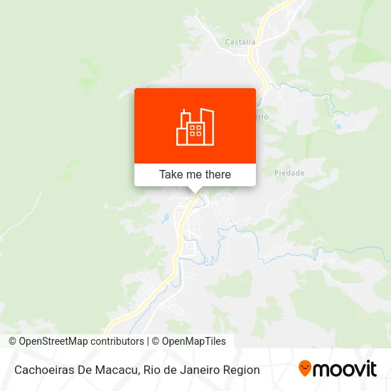 Cachoeiras De Macacu map