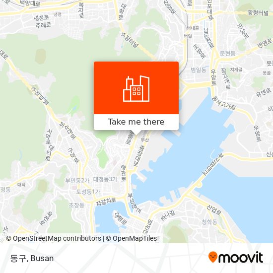 동구 map